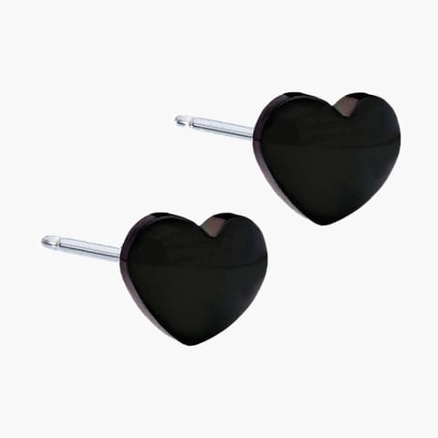 Blomdahl - E - 5mm Heart Black