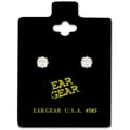 Ear Gear Gold 585 Cubic Zirconia 3*3mm
