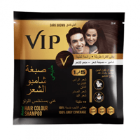 Vip Hair Colour Shampoo-20Ml Dark Brown