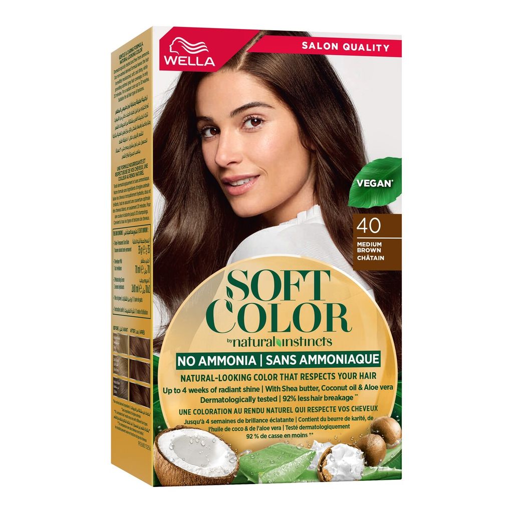 WELLA SOFT COLOR 40MED BROWN