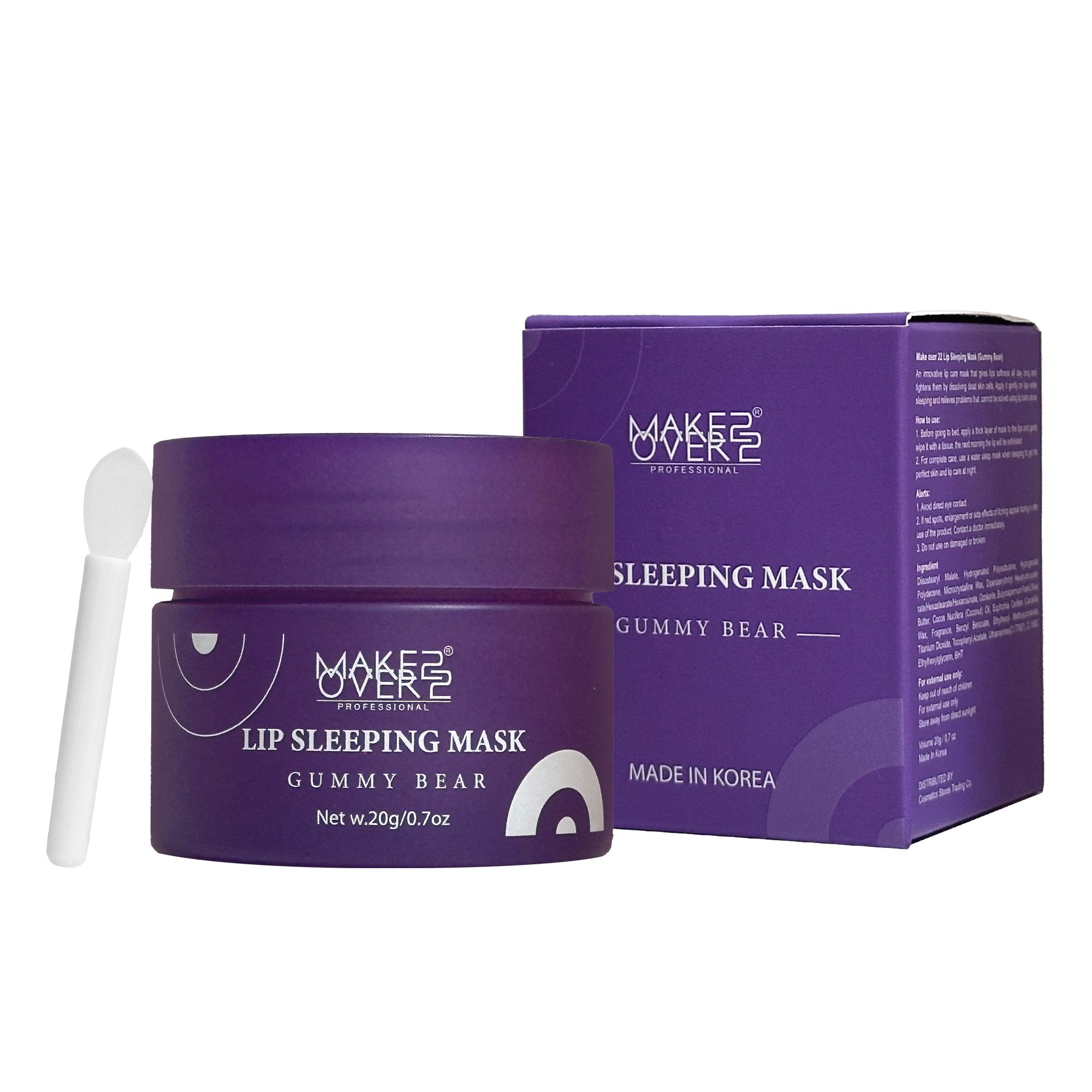 Make Over 22 Lip Sleeping Mask Gummy Bear