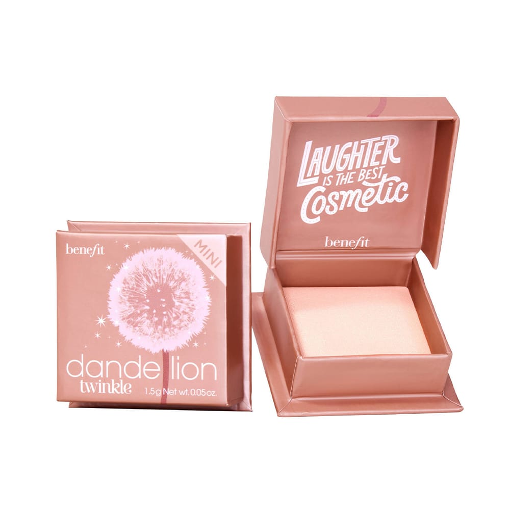 Benefit Mini Dandelion Twinkle Highlighter- Soft Nude Pink