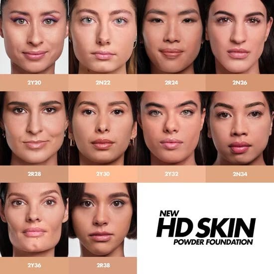 Make Up For Ever HD Foundation Powder - 2Y20 Beige