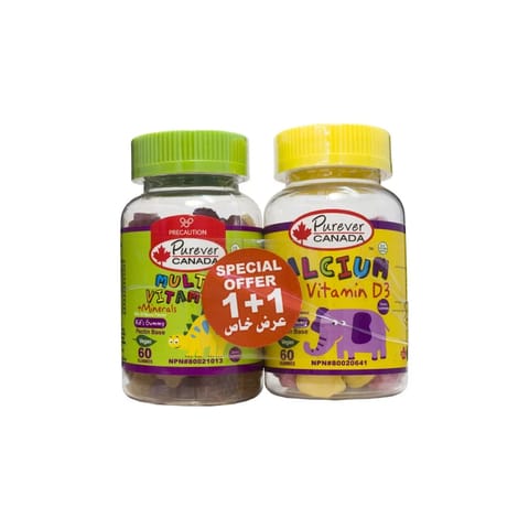 Purever Canada Kid'S Kit (Calcium+Multivt)