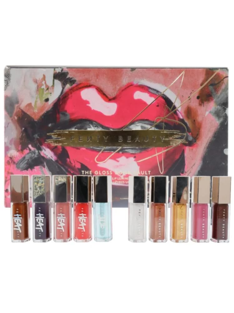 فينتي طقم ملمع شفاه بوزي - 10 قطع