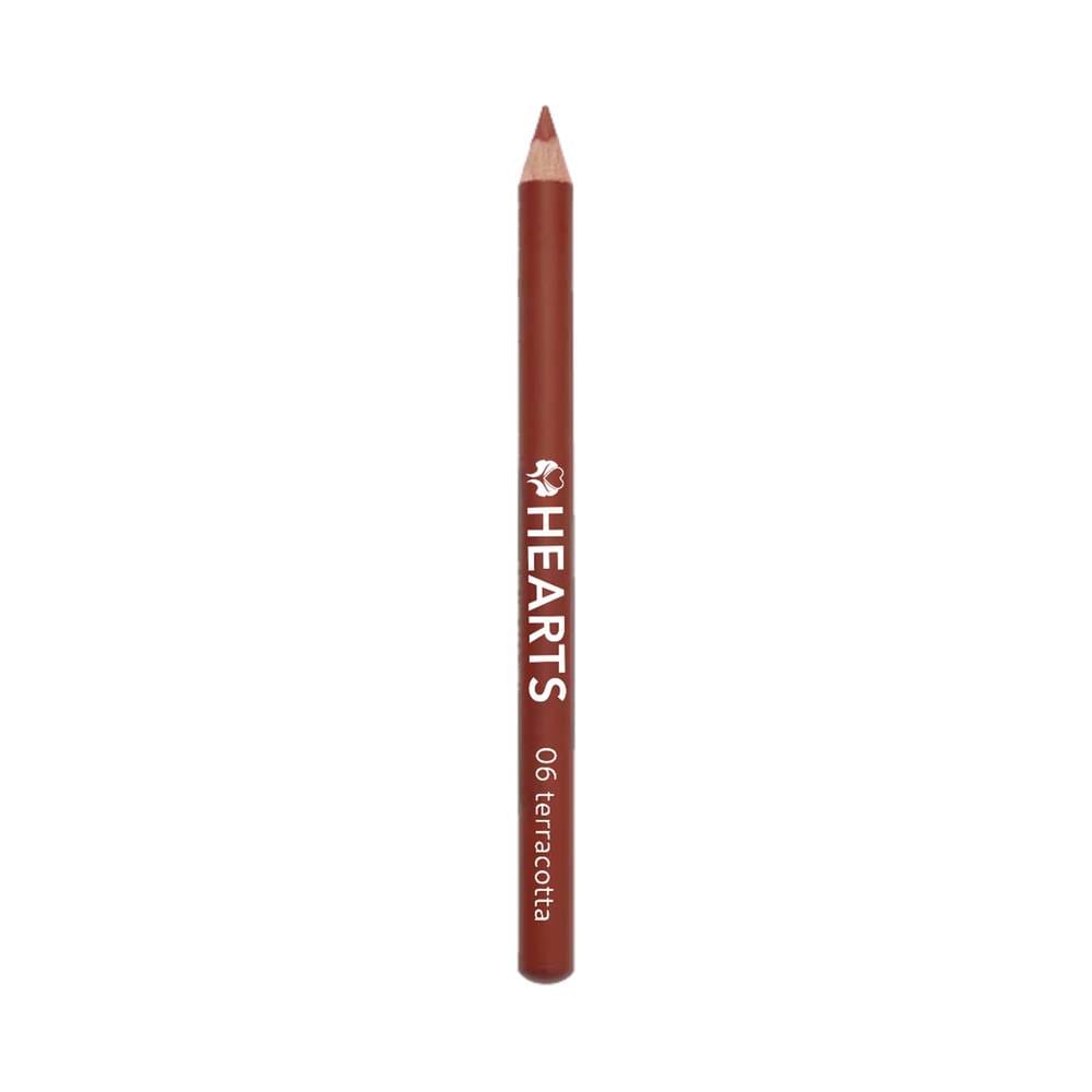 Hearts Lip Liner - 06 Terracotta