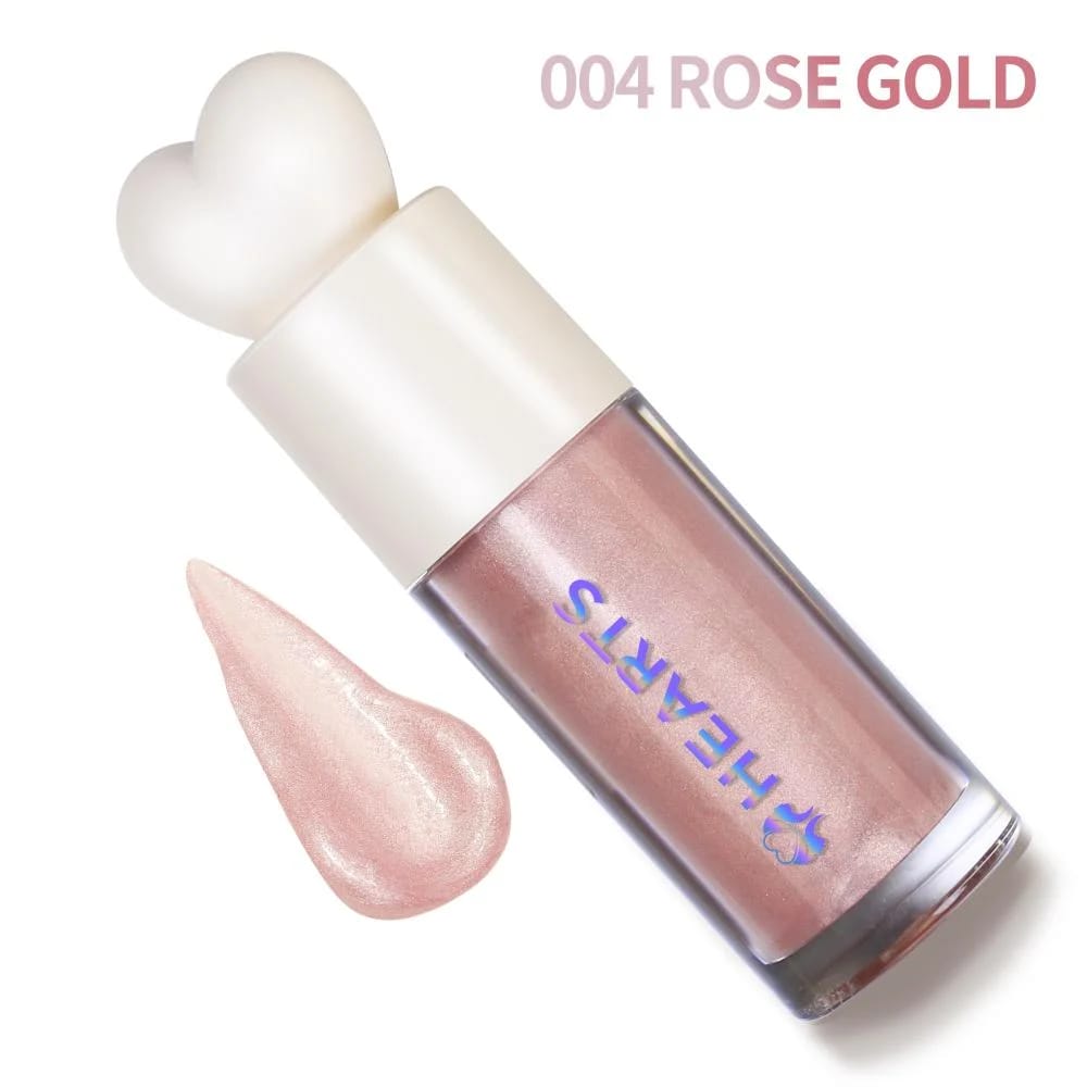 Hearts Soft Liquid Highlighter - 004 Rose Gold