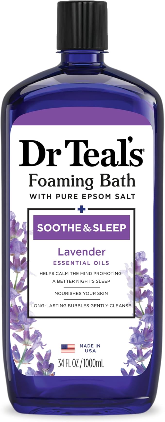 Dr Teal’S Foam Lavender Bath 1000Ml