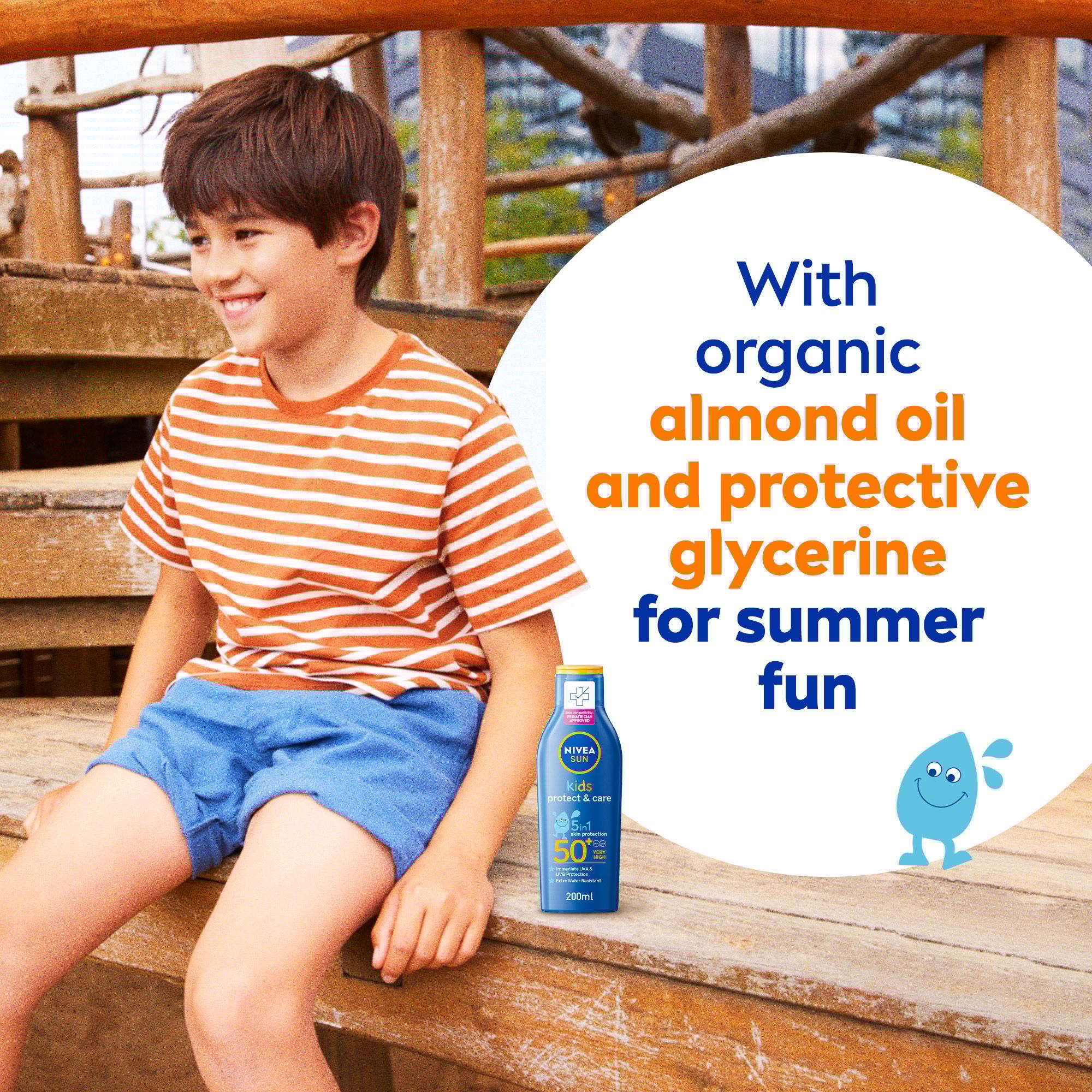 NIVEA Sun Kids Swim & Play Sun Lotion SPF50+ 150 ml