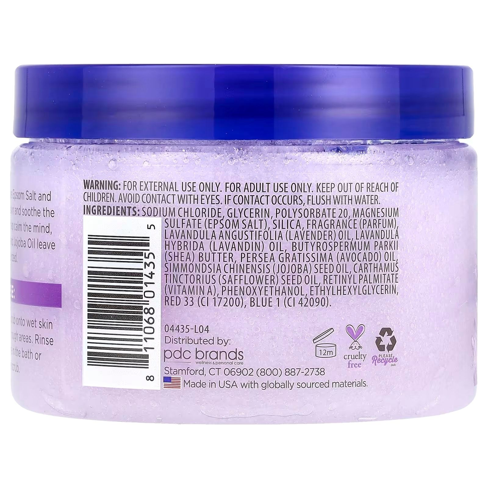 Dr Teal’S Scrub Lavender Body 454G