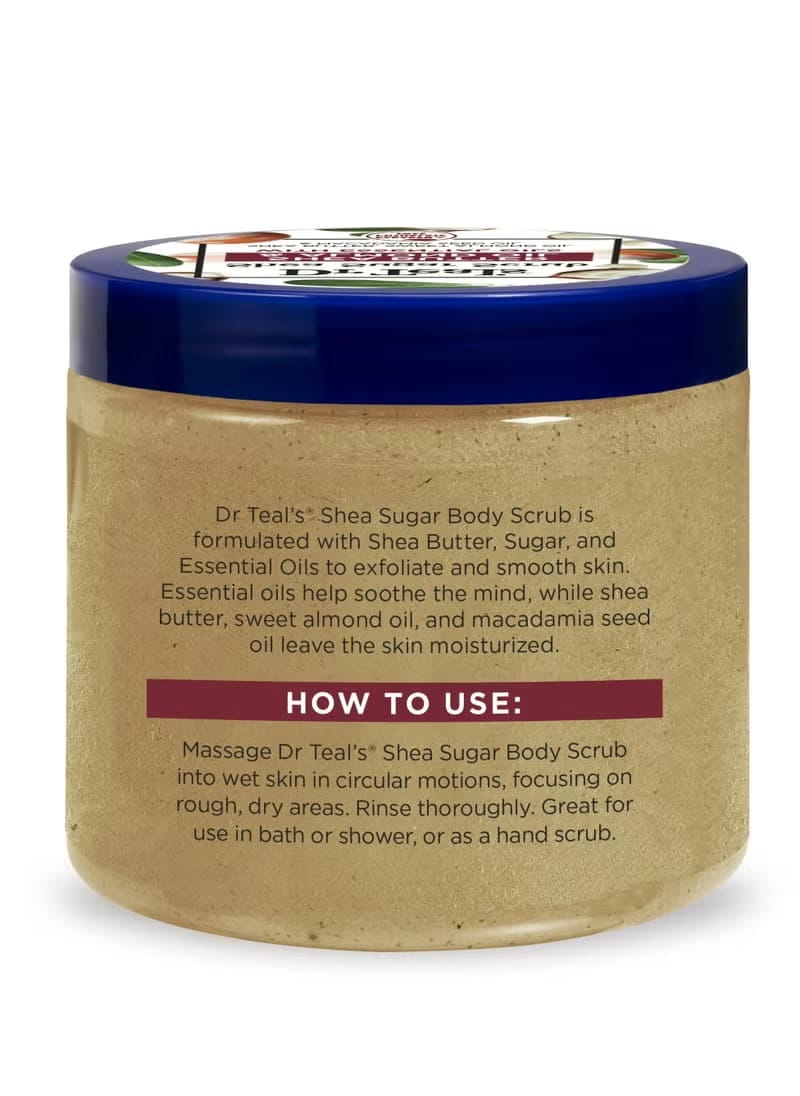 Dr Teal’S Scrub Shea Butter& Almond 538G