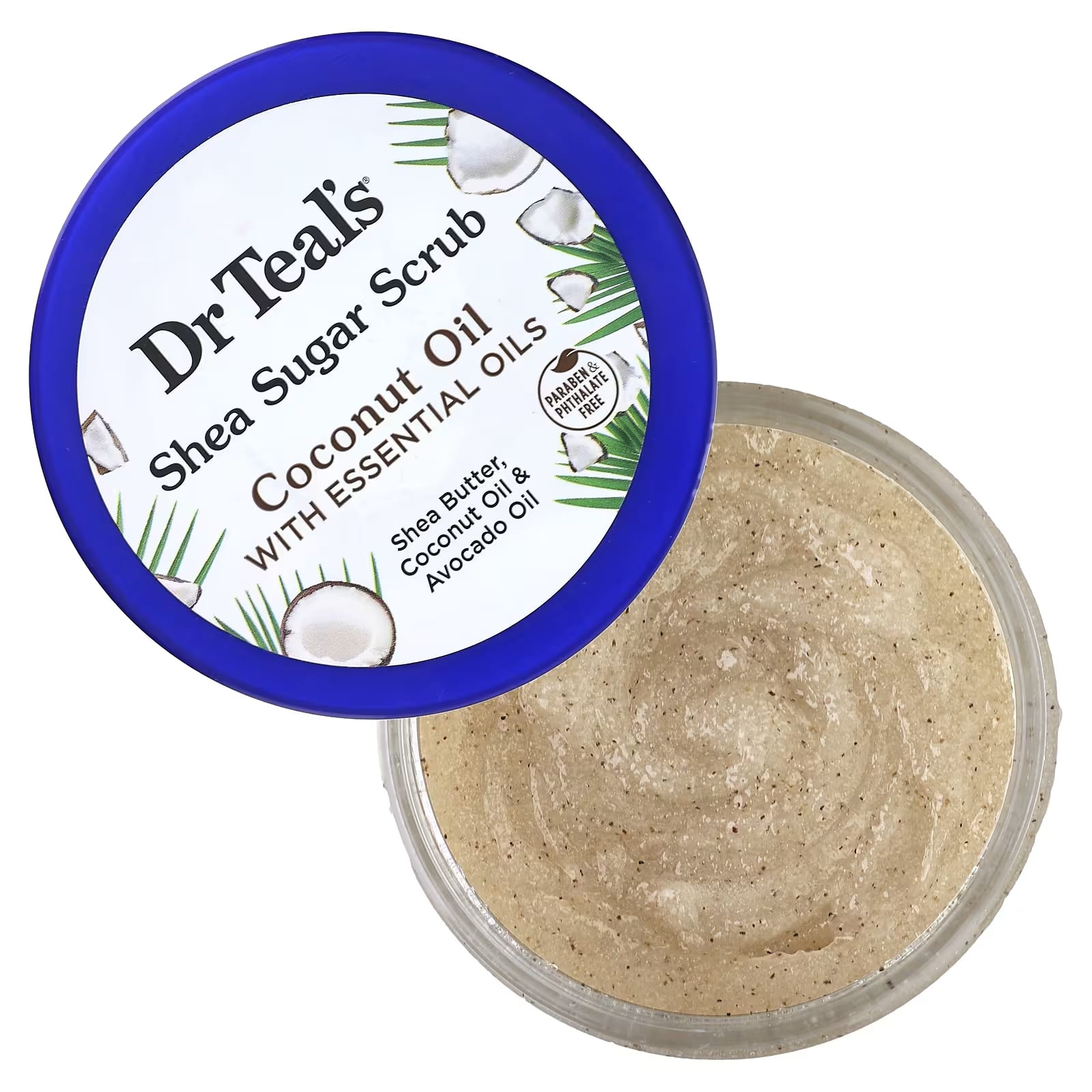 Dr.Teal'S Coconut Oil Sugar Scrub 538 G