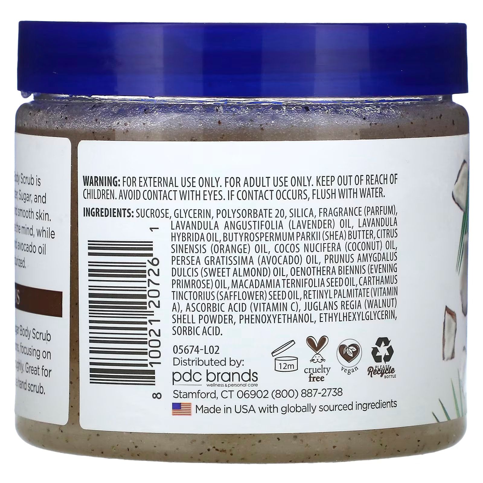 Dr.Teal'S Coconut Oil Sugar Scrub 538 G