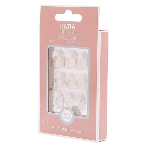 Katia Nails Oval# OK30 Tranp French
