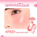 Pink Flash Water Blush PK01 Grapefruit Heart