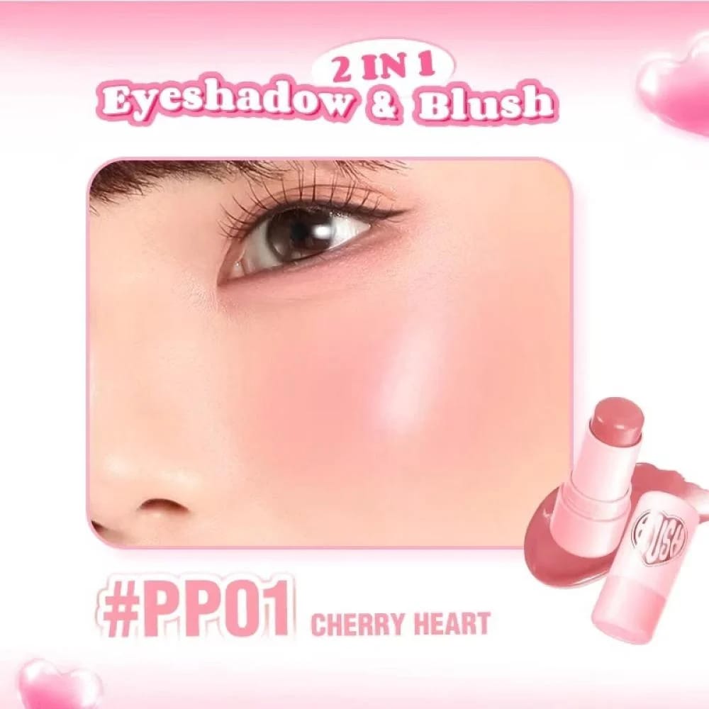 Pink Flash Water Blush PP01 Cherry Heart