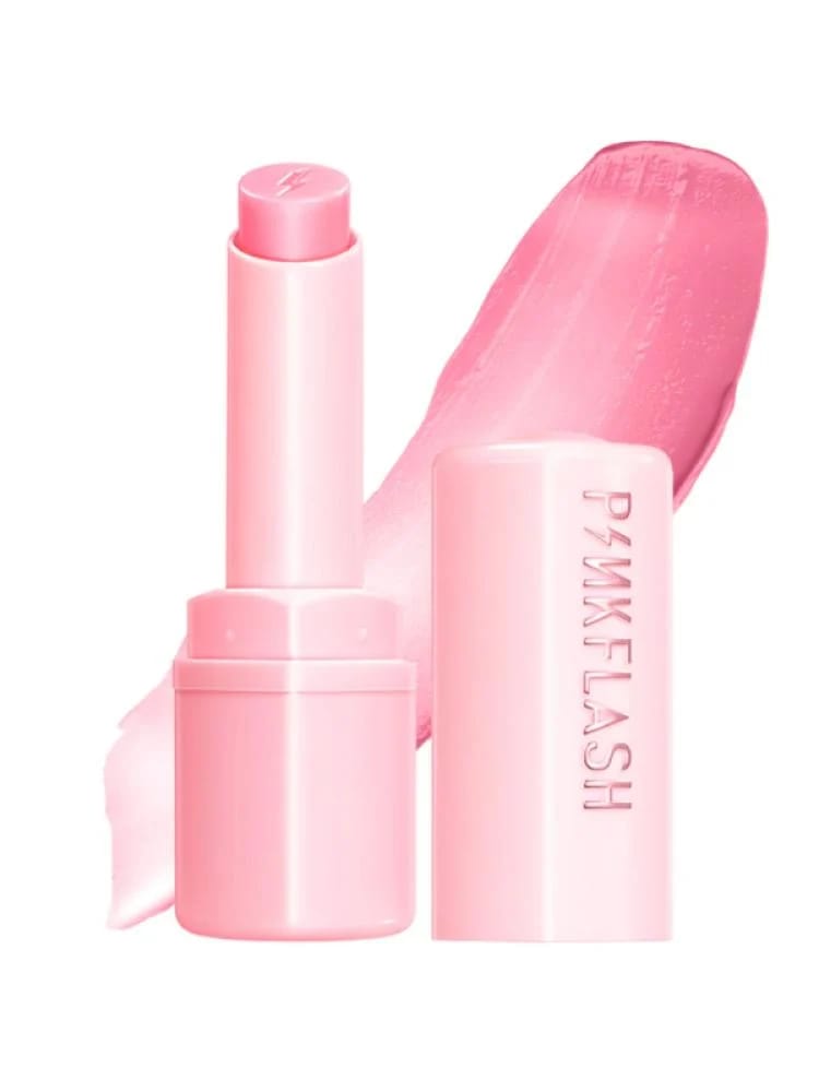 Pink Flash Glossy Lip Balm OR01 Sunset Orange
