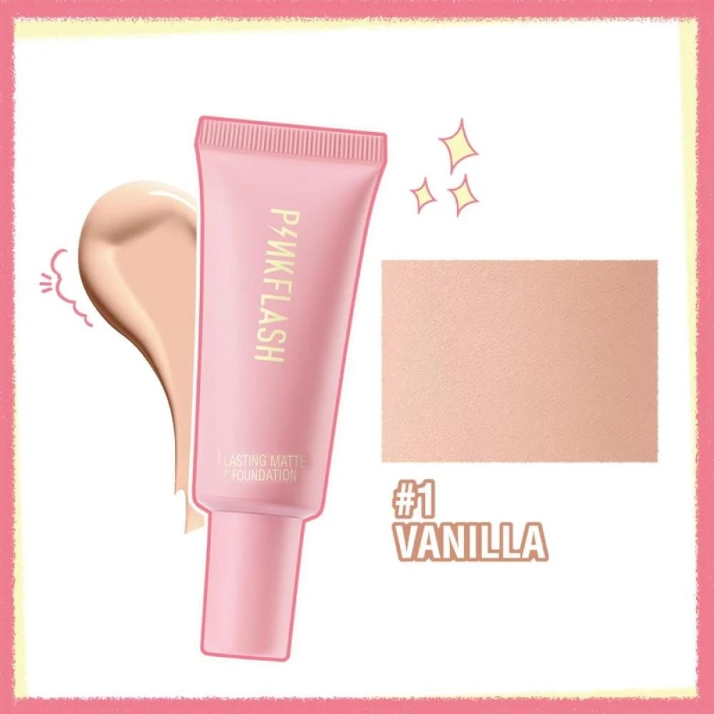 Pink flash matte foundation 01 Vanilla