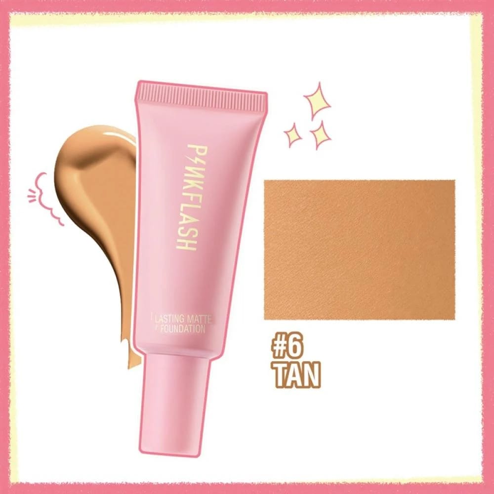 Pink flash matte foundation 06 Tan