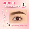 Pink Flash Eyebrow Pencil BR01 Chocolate Brown