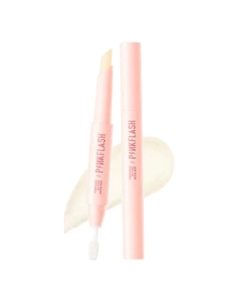 Pink Flash 2-in-1 Waterproof Eyebrow Wax with Brush - TP01 Clear