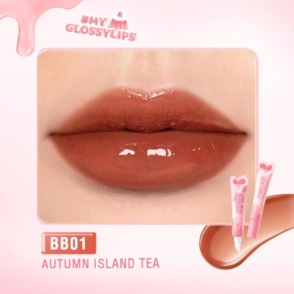 Pink Flash - Moisturizing Creamy Lip Gloss BB01