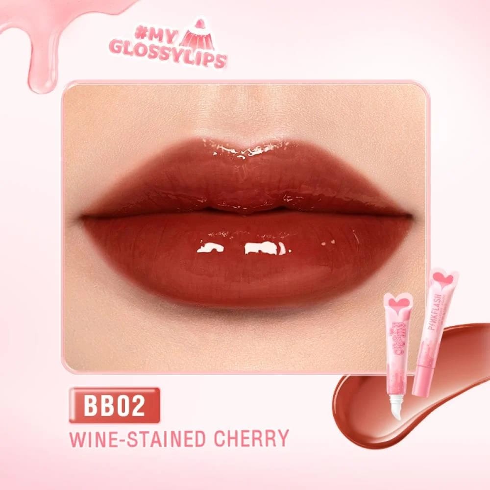 Pink Flash - Moisturizing Creamy Lip Gloss BB02