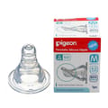 Pigeon Silicone Nipple 4-5 Months M 1pc