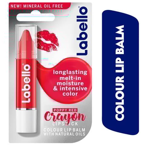 Labello Crayon Lipstick# Poppy Red