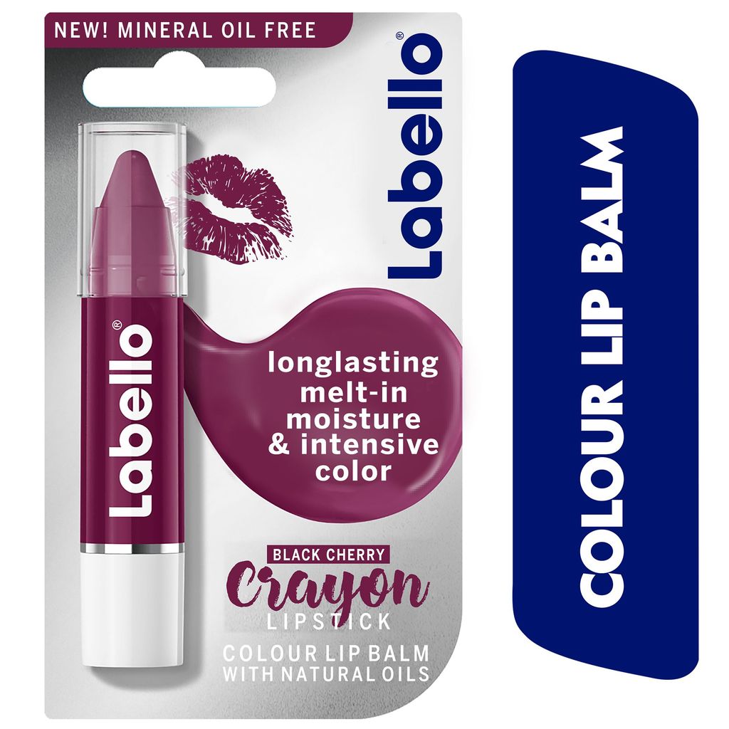Labello Crayon Lipstick# Black Cherry