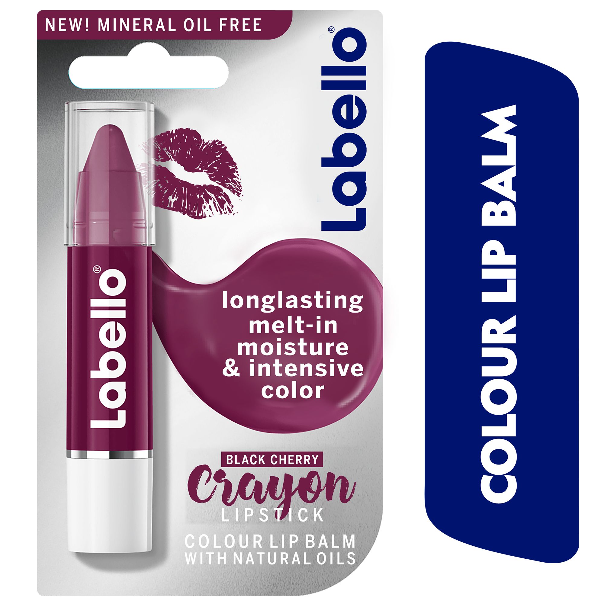 Labello Crayon Lipstick# Black Cherry