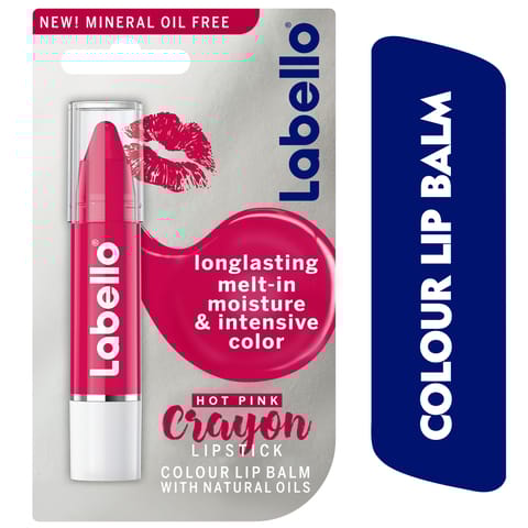Labello Crayon Lipstick# Hot Pink