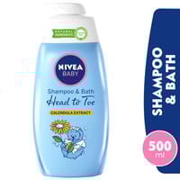 NIVEA BABY HEAD TO TOE SHAMPO&BATH 500ml