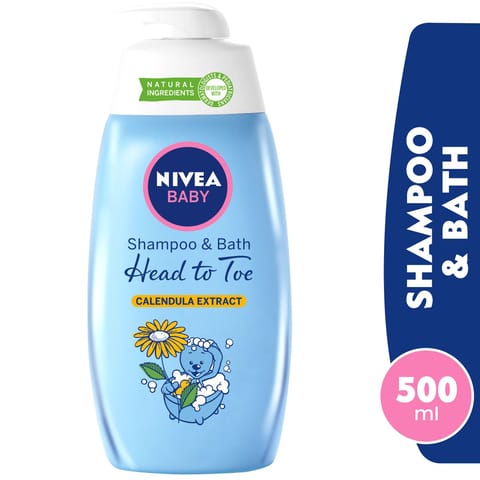 NIVEA BABY HEAD TO TOE SHAMPO&BATH 500ml