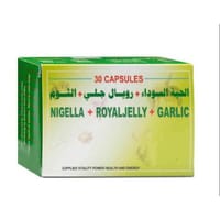 Queen Jelly Royal Nigella Garlic 30 Cap