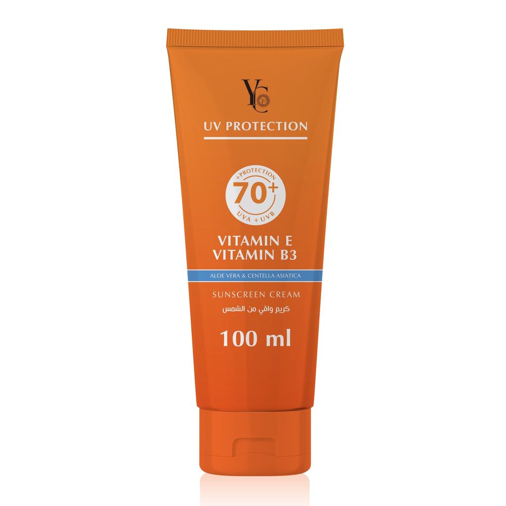 YC sunscreen cream -50-uva-uvb-100-ml