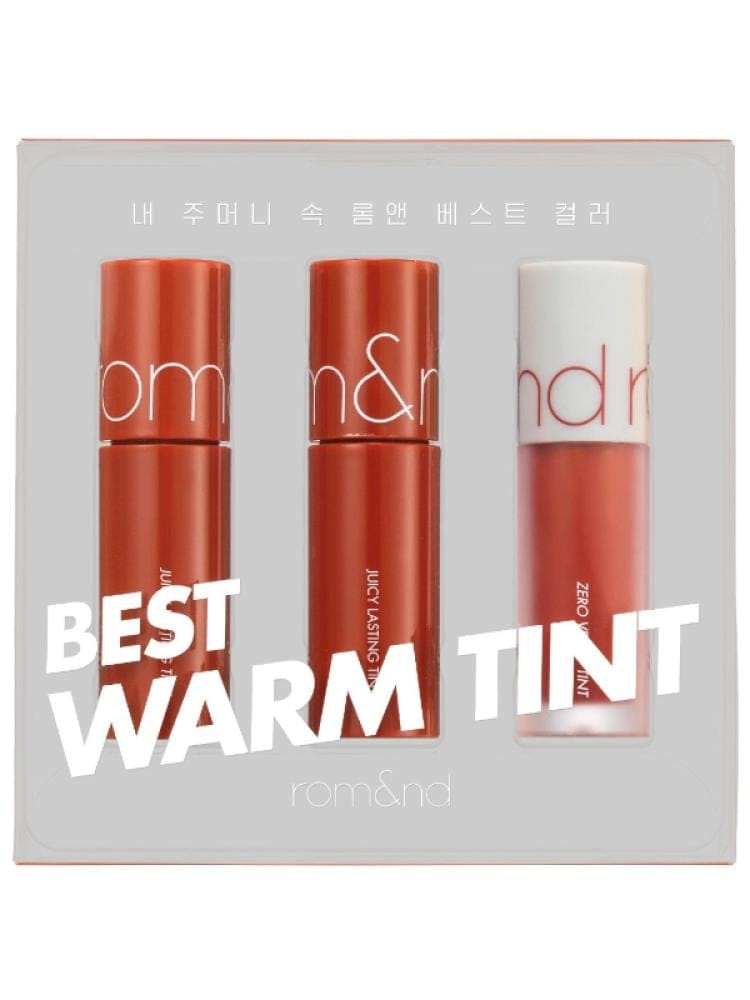 Rom&nd lip tint set mini 3 Pcs- WARM