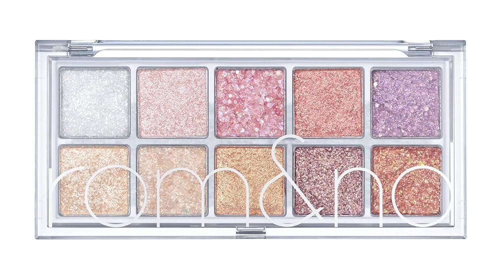 Rom&nd eyeshadow set 10-00LIGHT&GLITTER