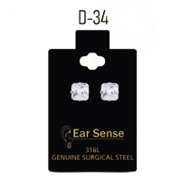 Ear Sense Earing 7X7 Mm -D34