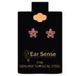 Ear Sense Earing Rose/Fuchsia-D48