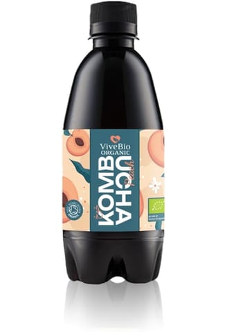 Vivebio Organic Kombucha Peach 330Ml