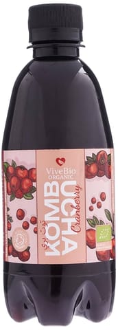 Vivebio Org Kombucha Cranberry 330Ml