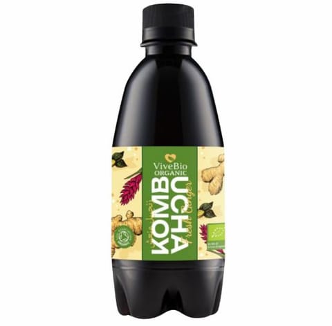 Vivebio Organic Kombucha Ginger 330Ml