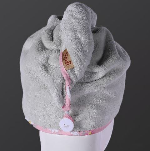 Reefi Hair Cap  flowered edges Pistachio