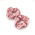 La Belle Hair silk Scrunchies Pink 2Pcs