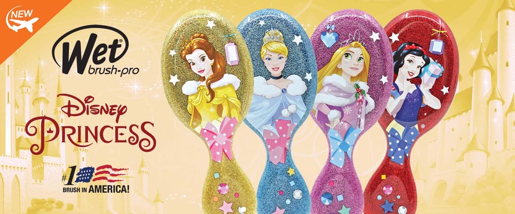 WB Mini Detangler Glitter Rapunzel-Lilac