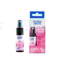 Global White Fresh Bubble mint taste Breath Refreshing oral spray  15ml