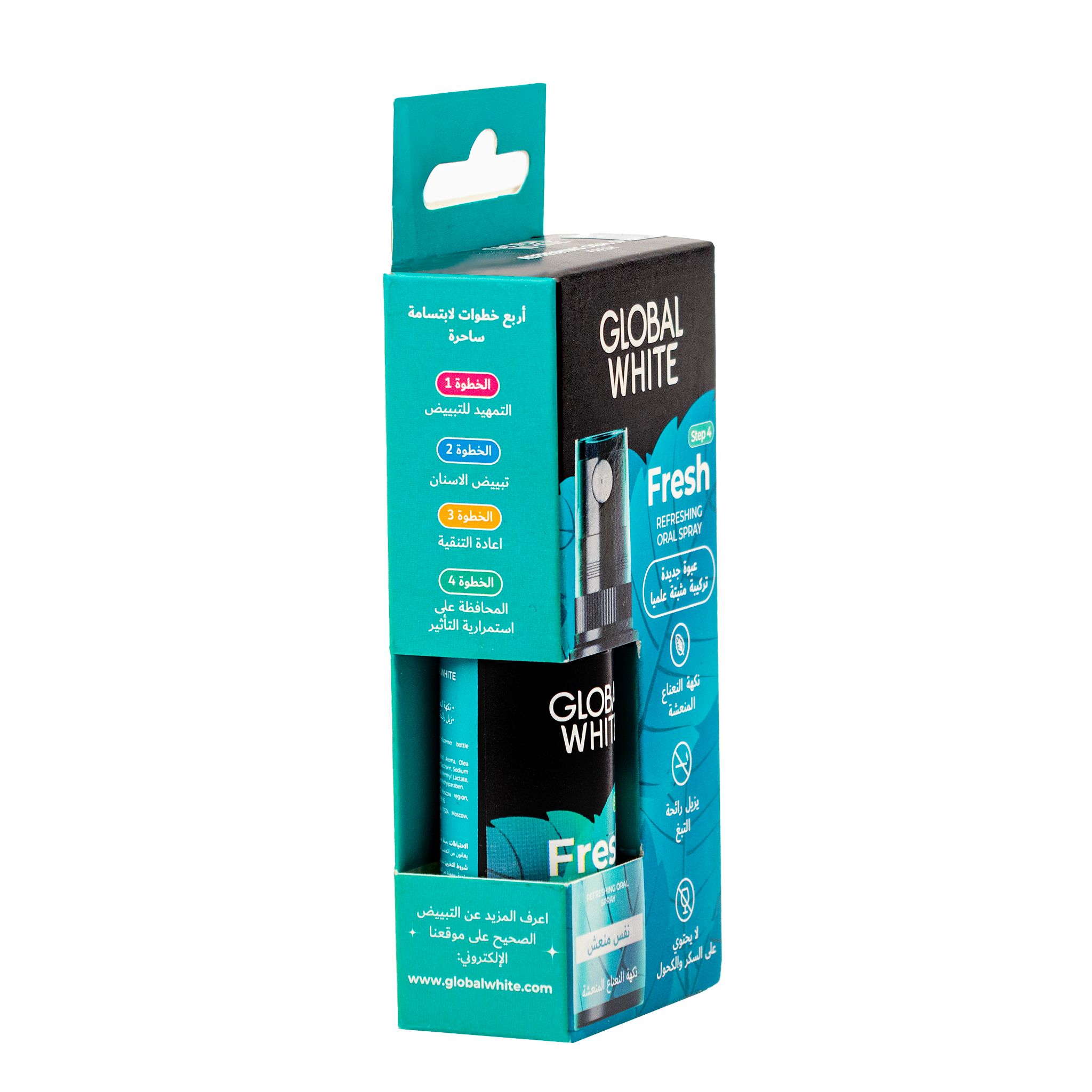 Global white mint fresh 15ml