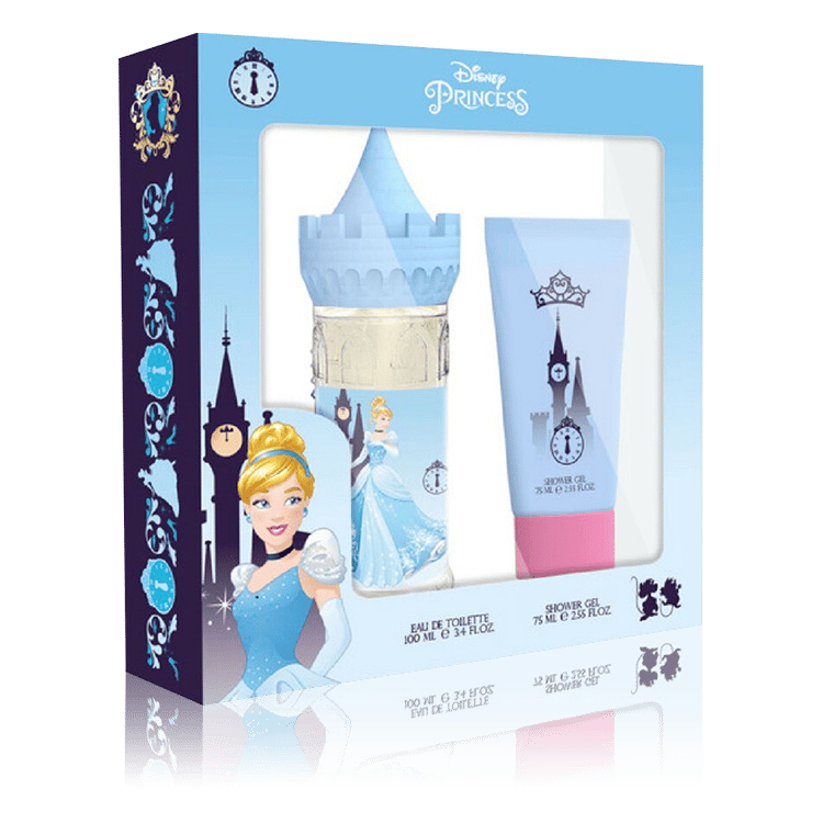 ديزني برنسيس سندريلا للنساء أو دو تواليت 100مل + شاور جل 75مل