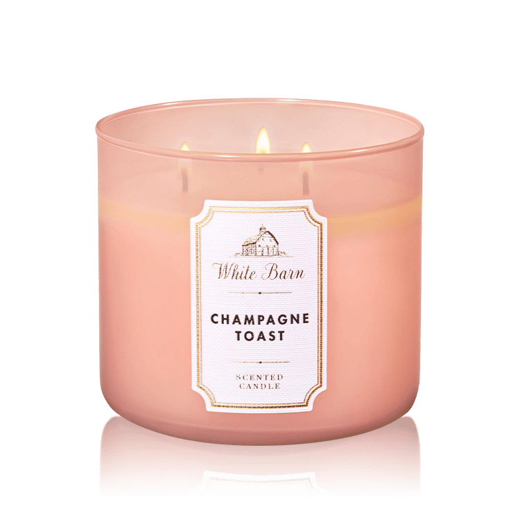 Bath & Body Works Champagne Toast Scented Candle 411 G